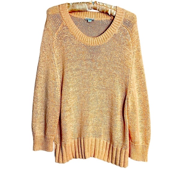 Gap Women’s Cozy Knit Sweater in Peach - Picture 1 of 7